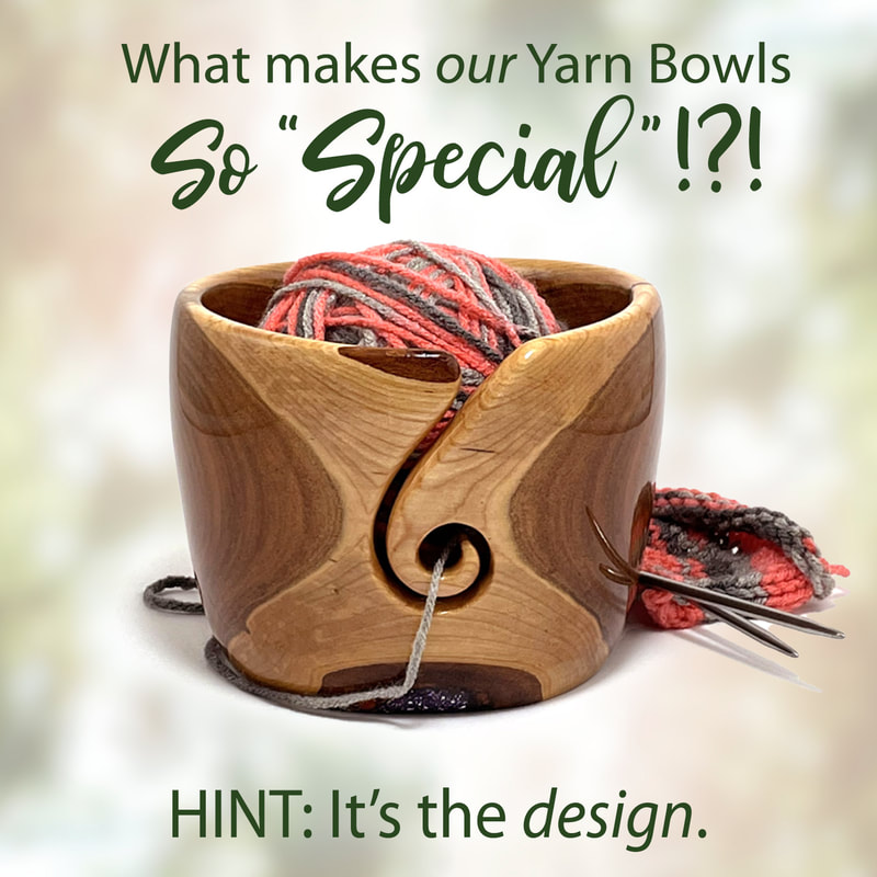 Yarn Bowls For Crocheting Solid Wood Knitting Bowl With Holes DIY